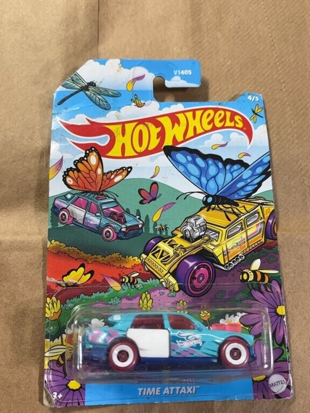 Hot Wheels Time Attaxi Die-Cast Car New in Package